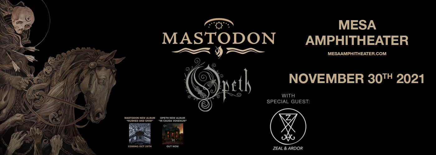 Opeth and Mastodon Co-Headline Tour